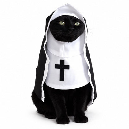 Meowfits Nun cat costume